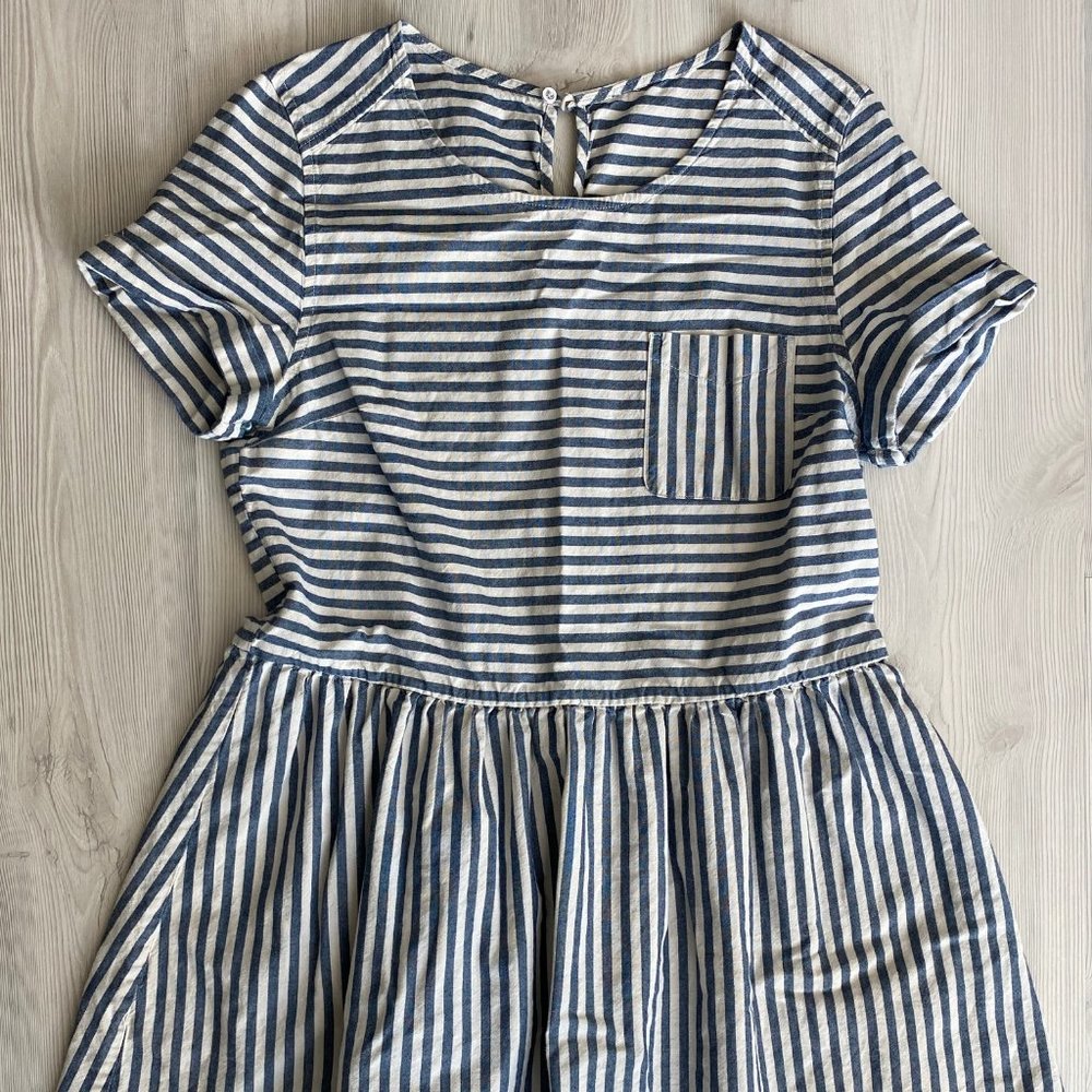 Levi's striped mini cotton sundress
